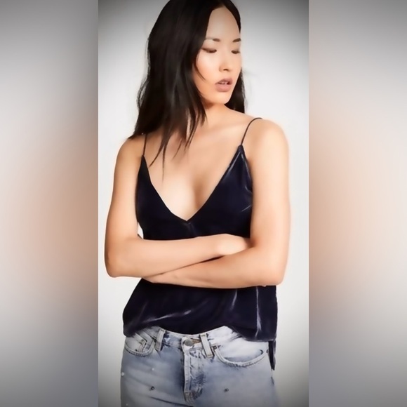 She and Sky faux suede tank excellent condition size small Navy. - Picture 1 of 4